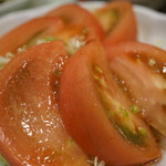 味華  - 晩酌セットBトマトサラダ