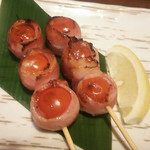 庄屋 水澤店 - ミニトマトベーコン串