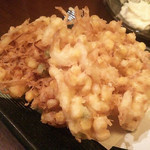 庄屋 水澤店 - とうもろこしかき揚げ