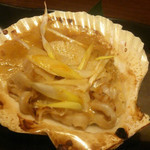 庄屋 水澤店 - 帆立の貝焼き味噌