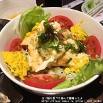 しょうじゅ亭 - 手作り豆腐のサラダ 