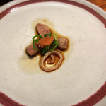 栄寿司 - 鯛の肝と腸