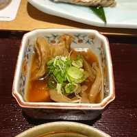 土佐料理 司 高知本店 - 黒潮定食の鯨の大和煮。