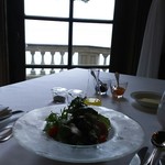 ヴィラ・デル・ソル - 本日の朝食はテラスを望む特等席(*^^)v