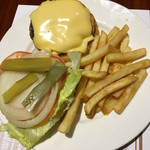 圓山大飯店 - 主人オーダーのチーズハンバーグ