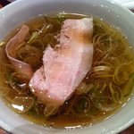 いちにいさん - そばつゆと豚肉