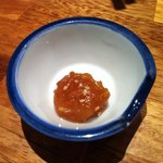 いちにいさん - 突き出しの豚味噌