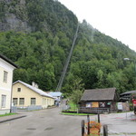 Rudolfsturm Hallstatt - 街中からケーブルカーで