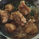 獅子丸 - 唐揚げラーメン 870円