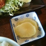 Membou Yamagataya - アジフライ定食(税込み850円)