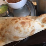 アーンドラ・ダバ - ナンも大きい