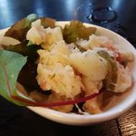 しあわせ中華そば食堂 にこり - ポテトサラダ