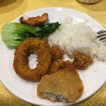 山水間羊蠍子 - 取り分けると、見た目もうーむ・・