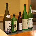 Mita - 今日の日本酒のラインアップ