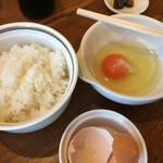 ちゃんぽん 一鶴 - 卵かけごはん330円
