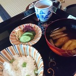 瓢亭 本店 - 旬の奔り　豆ごはん