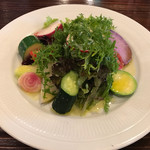 ズッペリア オステリア ピティリアーノ - 元気な野菜の一皿 塩とオリーブオイルだけで