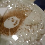 アルヴェアーレ - （2017/5月）アッフォガートのお皿に書かれた絵