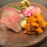 【2017.5.13  再訪】お造り盛り合わせ