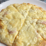 スィートガーデン  - うみたて卵のピザ