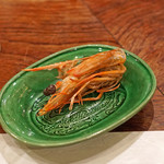 麻布 幸村 - 焼いた海老の頭