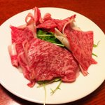日本料理 利休 - 佐賀牛しゃぶしゃぶ肉
