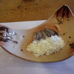 徳山鮓 - 鯖の熟れ鮓と吉田牧場のチーズ