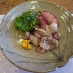 徳山鮓 - 猪のソテー