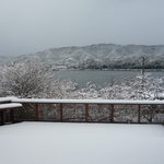 徳山鮓 - 余呉湖（店内から）