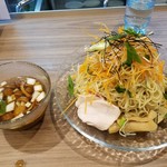 実垂穂 - ざる中華 大盛 野菜増し