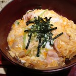 日本そば あけの蕎 - 親子丼と蕎麦の親子丼