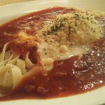 生パスタ モンスター - ミートソース拡大