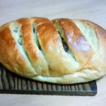 のりの南寺町店 - 抹茶豆パン￥170円
