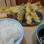 天ぷらえびのや - 穴子一本揚定食