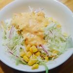 ハシヤ スパゲティ - セットのサラダ