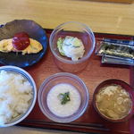 盛岡月が丘食堂 - 朝食セット（３５０円）