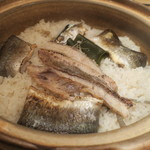 やなぎ澤 - 秋刀魚の炊き込み御飯