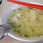 Bakmi Sui-Sen - 1706_Bakmi Sui-Sen_Bakmi＠60,000Rpほど？セットのワンタンスープ