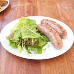 まちのパーラー - サルシッチャセット 1340円 のサルシッチャ