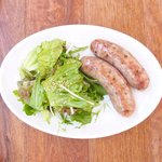 まちのパーラー - サルシッチャセット 1340円 のサルシッチャ