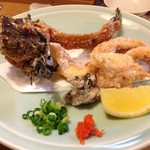 宵のひととき うまし - オコゼから揚げ