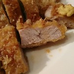 ぽん多本家 - カツレツ断面