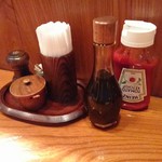 ぽん多本家 - ウスターソース・ハインツケチャップ・からし・塩