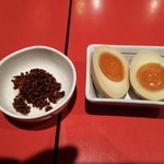 浅草製麺所 - ﾗｰ玉と味玉