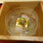 銀座 しのはら - 活きボタンエビ