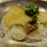 銀座 しのはら - 鮑と焼き粥