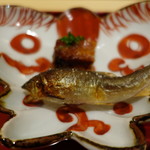 銀座 しのはら - 鮎と鰻