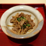 銀座 しのはら - 飛騨牛の時雨煮