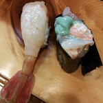 よね吉 - 牡丹海老、海老味噌