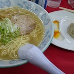 ラーメンのささき - 餃子ラーメン塩